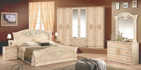 Шкаф 6-и дверный с зеркалами (02.146) Рома (беж) в Заречном - zarechnyy.ok-mebel.com | фото 3