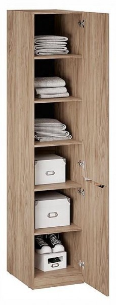 Шкаф для белья Глосс СМ-319.07.002 в Заречном - zarechnyy.ok-mebel.com | фото 2