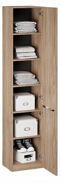 Шкаф для белья Глосс СМ-319.07.011 в Заречном - zarechnyy.ok-mebel.com | фото 2