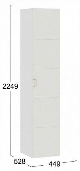 Шкаф для белья Стелла в Заречном - zarechnyy.ok-mebel.com | фото 4