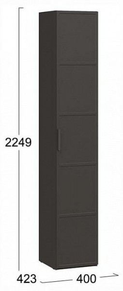 Шкаф для белья Стелла Исп.2 в Заречном - zarechnyy.ok-mebel.com | фото 4