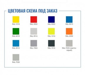 Шкаф для раздевалок усиленный ML-01-40 (доп модуль) в Заречном - zarechnyy.ok-mebel.com | фото 2