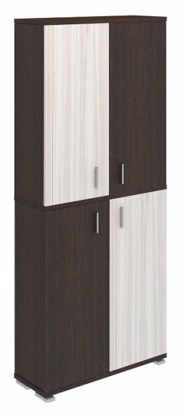 Шкаф книжный Домино ПУ-30-3 в Заречном - zarechnyy.ok-mebel.com | фото