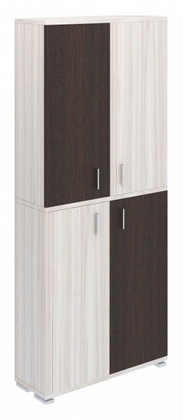 Шкаф книжный Домино ПУ-30-3 в Заречном - zarechnyy.ok-mebel.com | фото