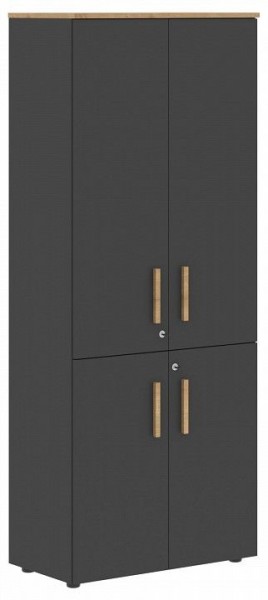 Шкаф книжный Forta FHC 80.3(Z) в Заречном - zarechnyy.ok-mebel.com | фото