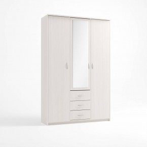 Шкаф комбинированный Дуэт Люкс с зеркалом в Заречном - zarechnyy.ok-mebel.com | фото 10