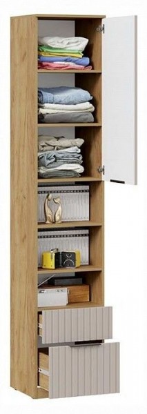 Шкаф комбинированный Хилтон Исп. 2 в Заречном - zarechnyy.ok-mebel.com | фото 3