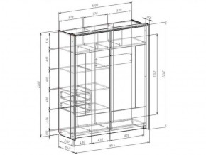 Шкаф-купе 1800 ЛИБЕРТИ в Заречном - zarechnyy.ok-mebel.com | фото 4