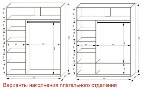 Шкаф-купе 1800 серии SOFT D8+D2+B2+PL4 (2 ящика+F обр.штанга) профиль «Графит» в Заречном - zarechnyy.ok-mebel.com | фото 7