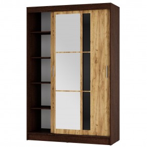Шкаф-купе Денвер ШКК-03 (венге/крафт) в Заречном - zarechnyy.ok-mebel.com | фото 2