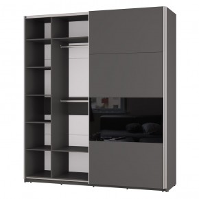 Шкаф-купе Харви ШКК-10 (графит) в Заречном - zarechnyy.ok-mebel.com | фото 2