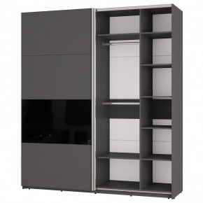 Шкаф-купе Харви ШКК-10 (графит) в Заречном - zarechnyy.ok-mebel.com | фото 3