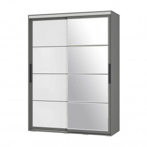 Шкаф-купе Крафт-6 1.6 м ШКК-06 (графит) в Заречном - zarechnyy.ok-mebel.com | фото 3