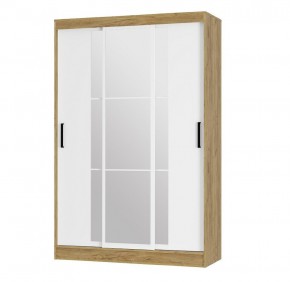 Шкаф-купе Тайм ШКК-03 (крафт/белый) в Заречном - zarechnyy.ok-mebel.com | фото