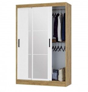 Шкаф-купе Тайм ШКК-03 (крафт/белый) в Заречном - zarechnyy.ok-mebel.com | фото 2