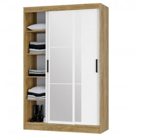 Шкаф-купе Тайм ШКК-03 (крафт/белый) в Заречном - zarechnyy.ok-mebel.com | фото 3