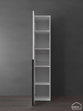 Шкаф Linnea MHR-1-2 2050х400х510 (Белый-М 11.1.1) в Заречном - zarechnyy.ok-mebel.com | фото 4