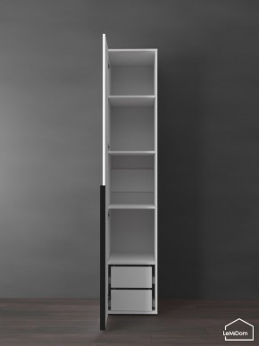 Шкаф Linnea MHR-1-4 2050х400х510 (Белый-М 11.1.1) в Заречном - zarechnyy.ok-mebel.com | фото 7