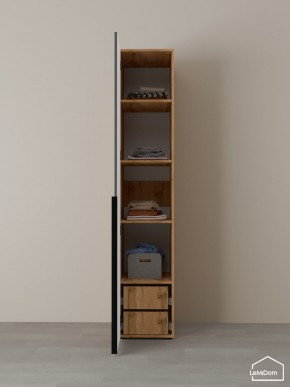 Шкаф Linnea MHR-1-4 2050х400х510 (ДВ-М 11.1.25) в Заречном - zarechnyy.ok-mebel.com | фото 6