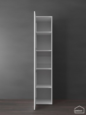 Шкаф Linnea MHR-1PO-2 2050х400х510 (Белый-М 11.1.1) в Заречном - zarechnyy.ok-mebel.com | фото 4