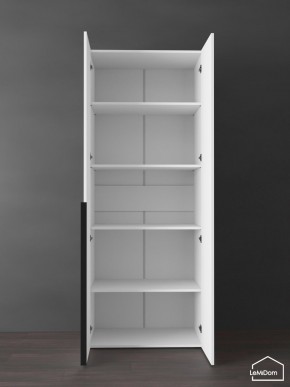 Шкаф Linnea MHR-2-2 2050х800х510 (Белый-М 11.1.1) в Заречном - zarechnyy.ok-mebel.com | фото 4