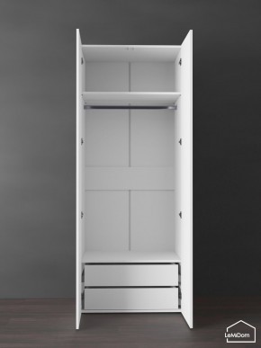 Шкаф Linnea MHR-2PO-3 2050х800х510 (Белый-М 11.1.2) в Заречном - zarechnyy.ok-mebel.com | фото 4