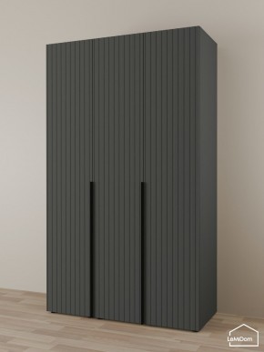 Шкаф Linnea MHR-3-1 2050х1200х510 (Графит-М 11.1.25) в Заречном - zarechnyy.ok-mebel.com | фото