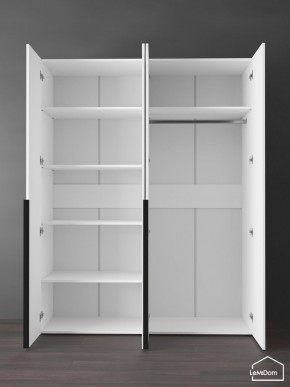 Шкаф Linnea MHR-4-1 2050х1600х510 (Белый-М 11.1.2) в Заречном - zarechnyy.ok-mebel.com | фото 4