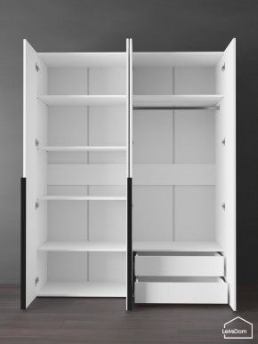 Шкаф Linnea MHR-4-2 2050х1600х510 (Белый-М 11.1.2) в Заречном - zarechnyy.ok-mebel.com | фото 5