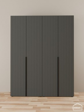 Шкаф Linnea MHR-4-2 2050х1600х510 (Графит-М 11.1.25) в Заречном - zarechnyy.ok-mebel.com | фото