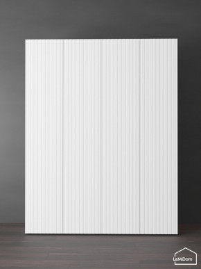 Шкаф Linnea MHR-4PO-2 2050х1600х510 (Белый-М 11.1.1) в Заречном - zarechnyy.ok-mebel.com | фото