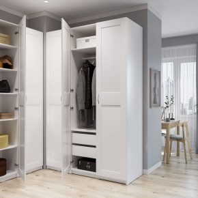 Шкаф МАКС однодверный, цвет белый в Заречном - zarechnyy.ok-mebel.com | фото 4