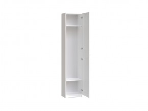Шкаф МАКС однодверный узкий, цвет белый в Заречном - zarechnyy.ok-mebel.com | фото 2