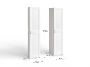 Шкаф МАКС однодверный узкий, цвет белый в Заречном - zarechnyy.ok-mebel.com | фото 3
