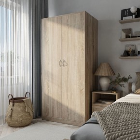 Шкаф ОРИОН двухдверный, цвет Дуб Сонома в Заречном - zarechnyy.ok-mebel.com | фото 4