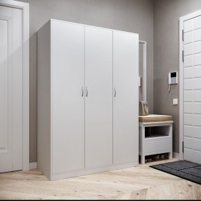 Шкаф ОРИОН трехдверный, цвет белый в Заречном - zarechnyy.ok-mebel.com | фото 2