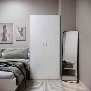 Шкаф ПЕГАС двухдверный, цвет белый в Заречном - zarechnyy.ok-mebel.com | фото 4