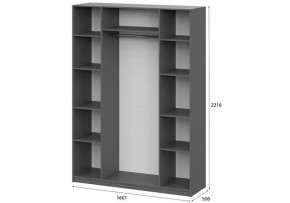 Шкаф платяной Даиго в Заречном - zarechnyy.ok-mebel.com | фото 3