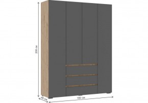 Шкаф платяной Элла в Заречном - zarechnyy.ok-mebel.com | фото 3