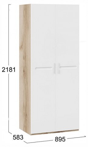 Шкаф платяной Фьюжн ТД-260.07.02 в Заречном - zarechnyy.ok-mebel.com | фото 4