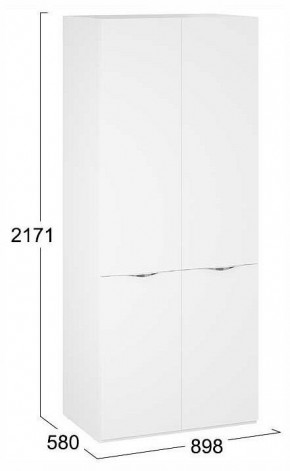 Шкаф платяной Глосс СМ-319.07.003 в Заречном - zarechnyy.ok-mebel.com | фото 4