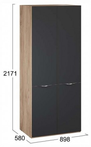 Шкаф платяной Глосс СМ-319.07.003 в Заречном - zarechnyy.ok-mebel.com | фото 4