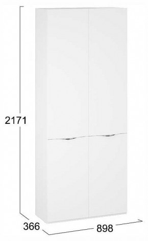 Шкаф платяной Глосс СМ-319.07.013 в Заречном - zarechnyy.ok-mebel.com | фото 4