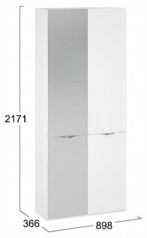 Шкаф платяной Глосс СМ-319.07.015 в Заречном - zarechnyy.ok-mebel.com | фото 4
