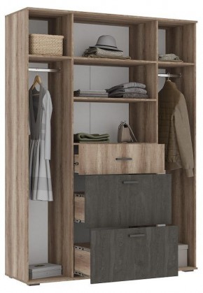 Шкаф платяной Паркинс в Заречном - zarechnyy.ok-mebel.com | фото 2