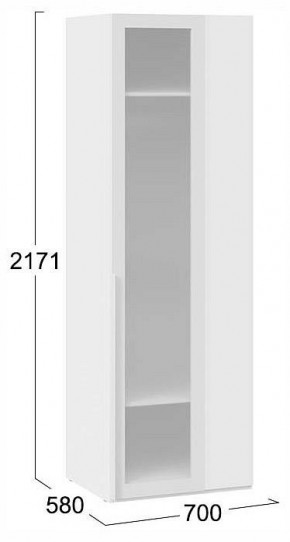 Шкаф платяной Порто СМ-393.07.011 в Заречном - zarechnyy.ok-mebel.com | фото 4