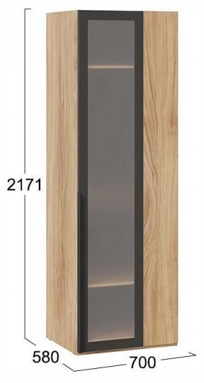 Шкаф платяной Порто СМ-393.07.011 в Заречном - zarechnyy.ok-mebel.com | фото 4