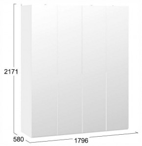 Шкаф платяной Порто СМ-393.07.109 в Заречном - zarechnyy.ok-mebel.com | фото 3