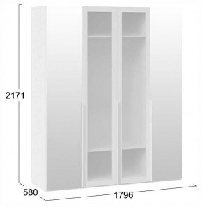 Шкаф платяной Порто СМ-393.07.115 в Заречном - zarechnyy.ok-mebel.com | фото 4