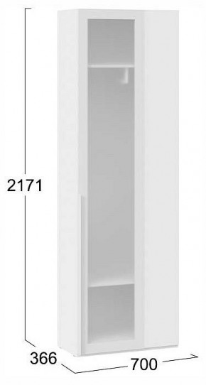 Шкаф платяной Порто СМ-393.07.233 в Заречном - zarechnyy.ok-mebel.com | фото 4